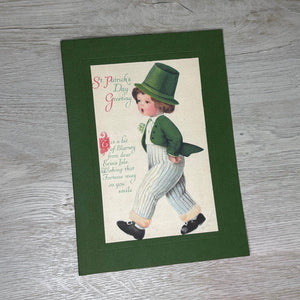 St Patrick's Day Greeting From the Past greeting cards