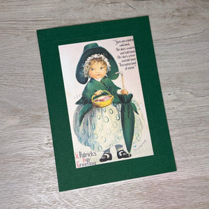 St Patrick's Day Greeting From the Past greeting cards