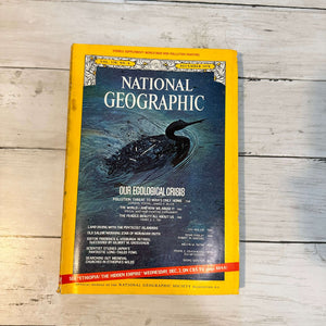 1970s National Geographic magazines