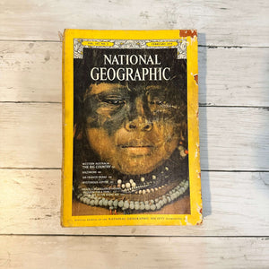 1970s National Geographic magazines