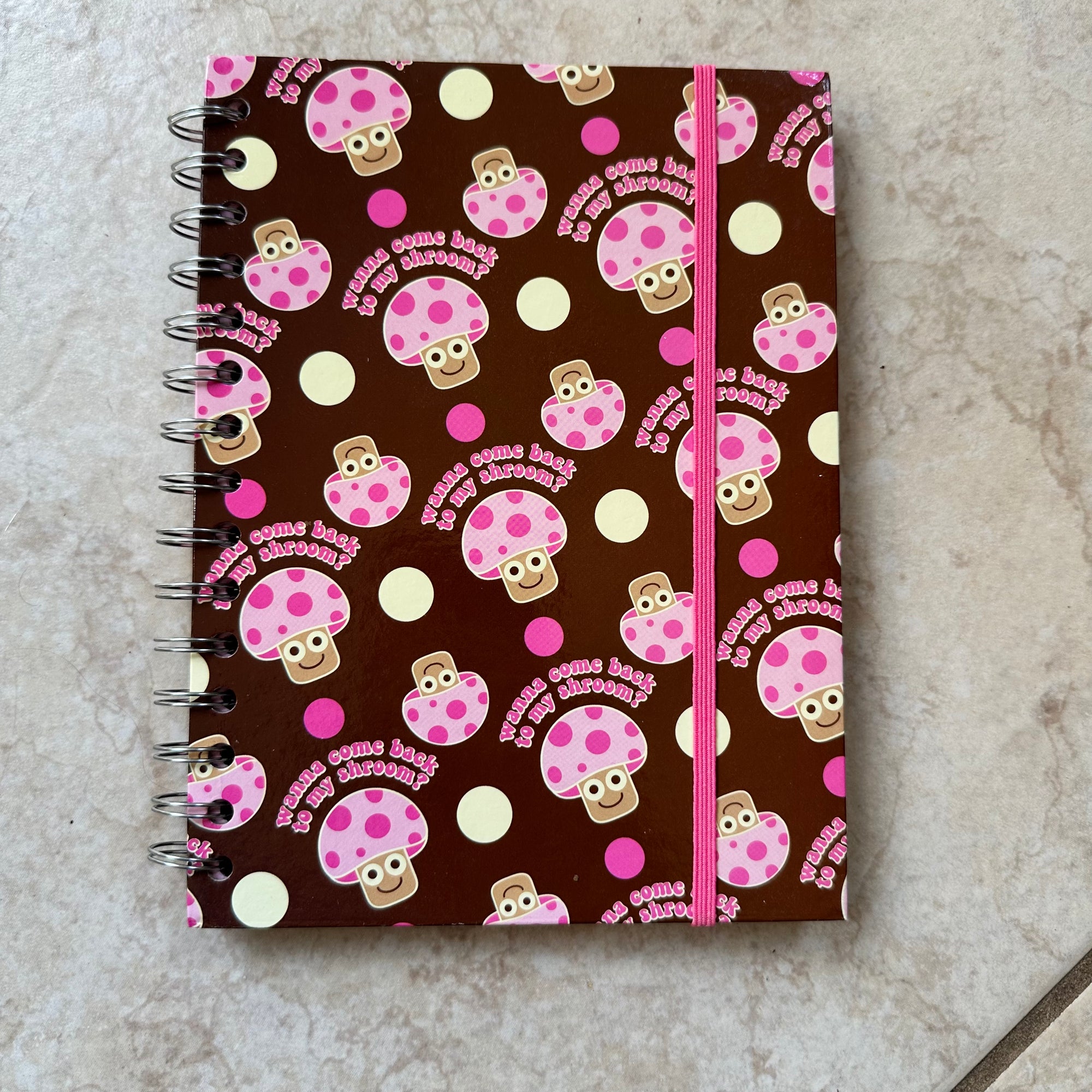 Mushroom notebook journal