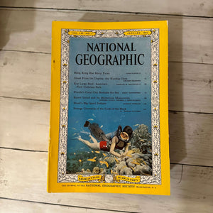 1960s National Geographic magazines