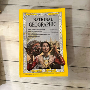 1960s National Geographic magazines