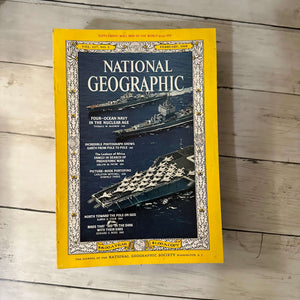 1960s National Geographic magazines