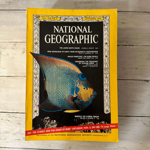 1960s National Geographic magazines