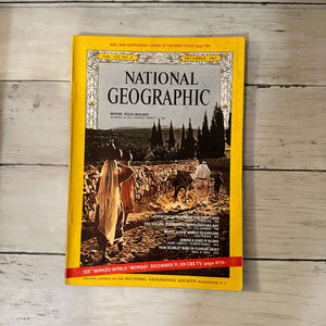 1960s National Geographic magazines