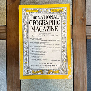 1940s National Geographic magazines