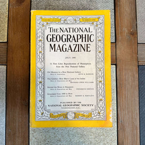 1940s National Geographic magazines