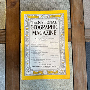 1940s National Geographic magazines