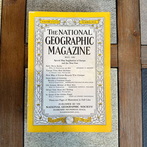 1940s National Geographic magazines