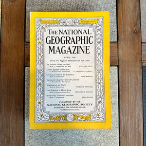 1940s National Geographic magazines