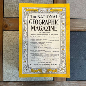 1940s National Geographic magazines