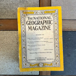 1940s National Geographic magazines