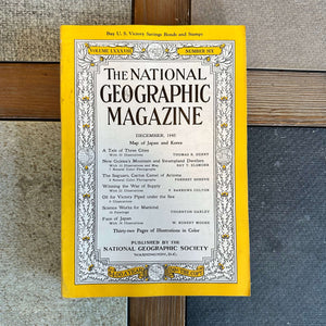 1940s National Geographic magazines