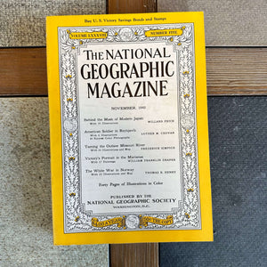 1940s National Geographic magazines