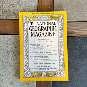 1940s National Geographic magazines