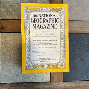 1940s National Geographic magazines