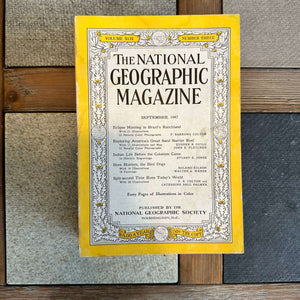 1940s National Geographic magazines