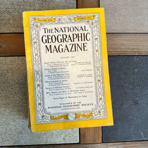 1940s National Geographic magazines