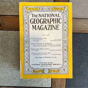 1940s National Geographic magazines