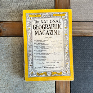 1940s National Geographic magazines