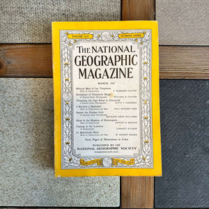 1940s National Geographic magazines