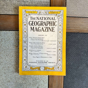 1940s National Geographic magazines