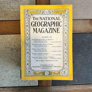 1940s National Geographic magazines