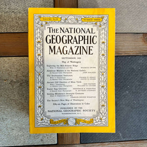 1940s National Geographic magazines