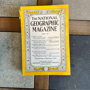 1940s National Geographic magazines