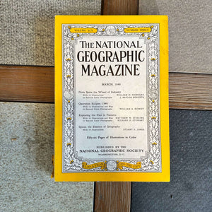 1940s National Geographic magazines