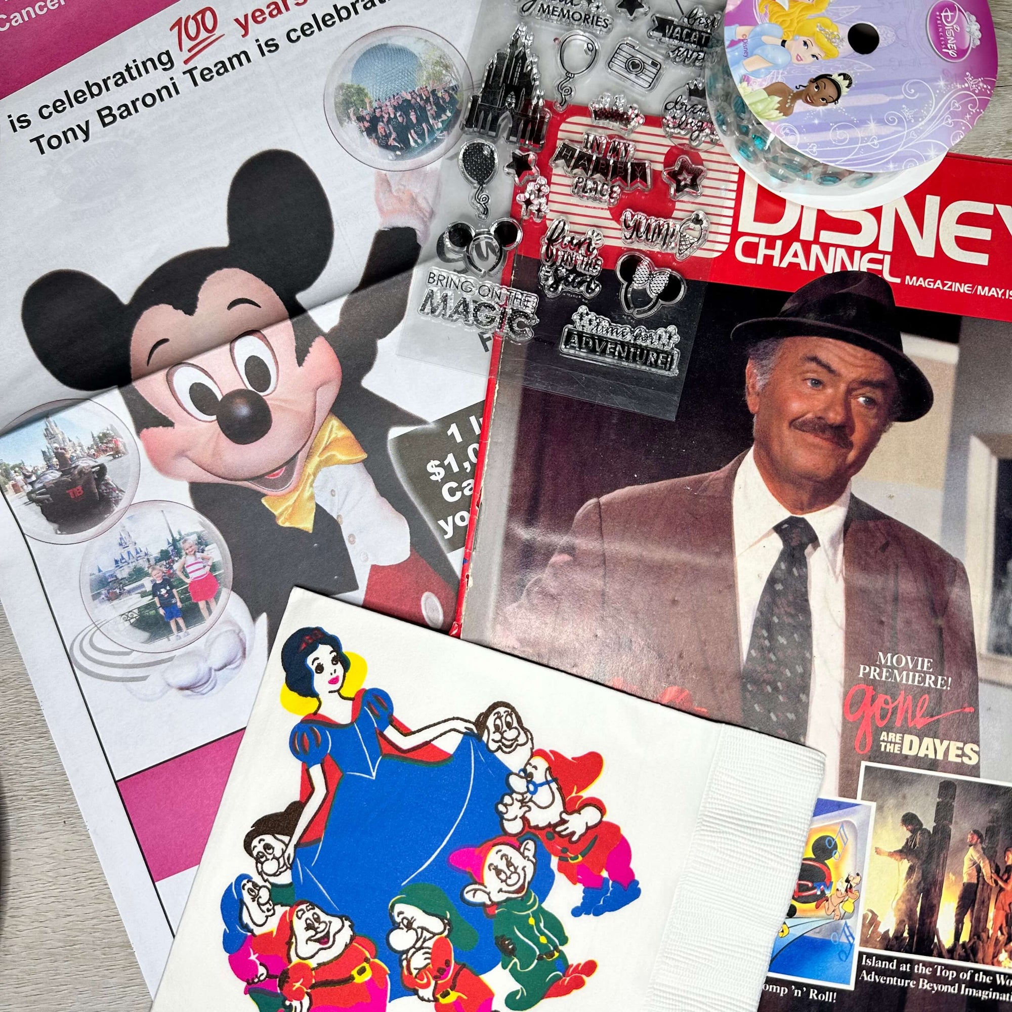 Disney Junk Journal card kit