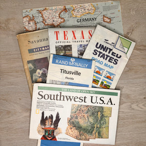 Maps - set of 6 or 12