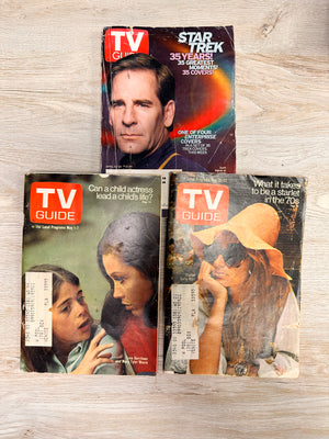 TV Guides - Bundles of 3