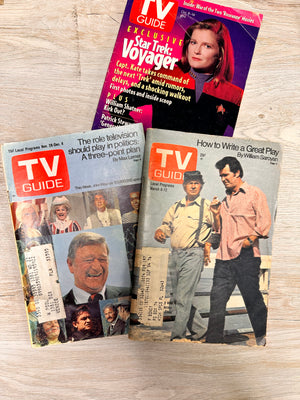 TV Guides - Bundles of 3