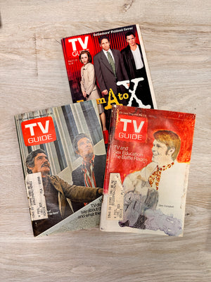 TV Guides - Bundles of 3