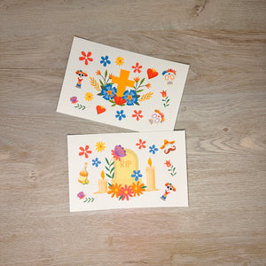 Day of the Dead stationery kit