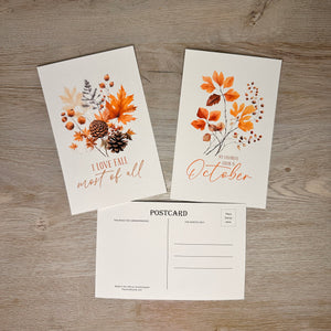 Autumn stationery kit