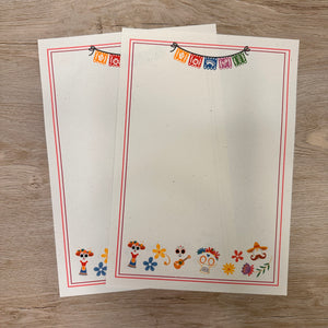 Day of the Dead paper & envelopes