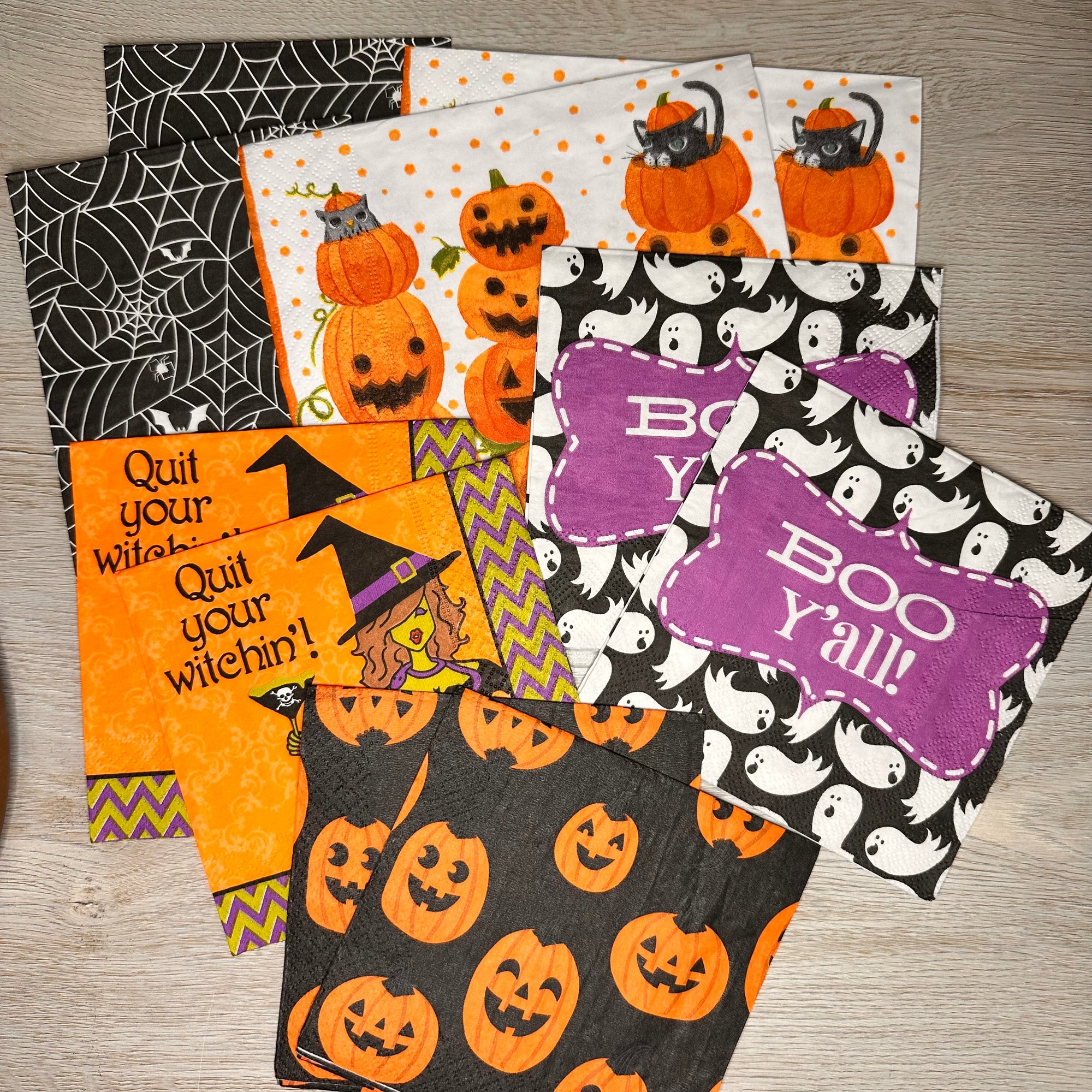 Limited Halloween Junk Journal card kit- will ship by September 20th