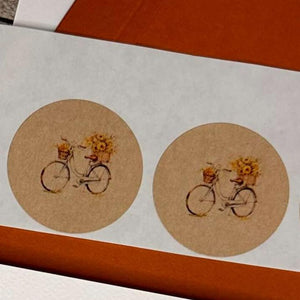 Autumn paper & envelopes