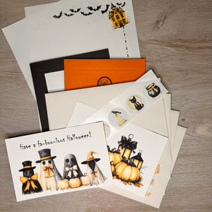 Spooky Halloween stationery kit