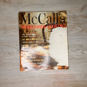 McCall's softcover cookbooks - 1960s-1970s