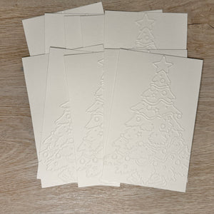 Embossed Cardstock Paper Packs - 10 pack