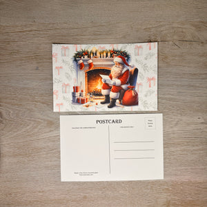 Santa postcards