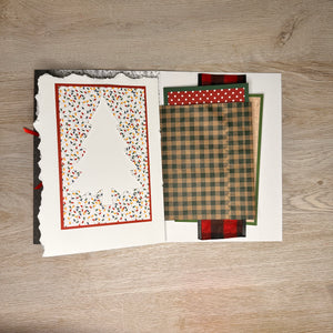 Santa Sleigh Mini Journal card kit