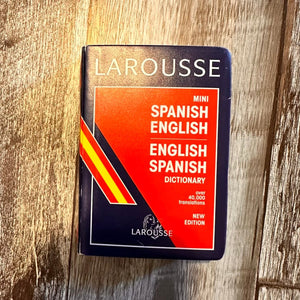 Mini Spanish English Dictionary - Larousse