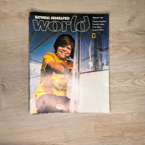 1979-1981 World National Geographic kid magazines