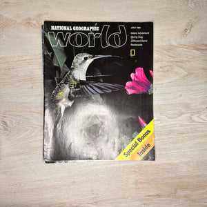 1981 World National Geographic kid magazines