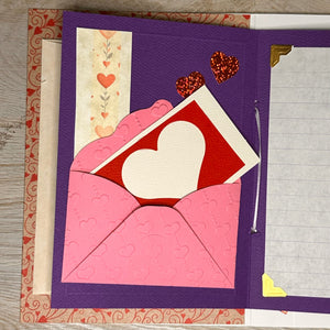 Valentine Mini Journal card kit - January 14th only